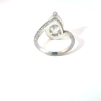 4 CARAT PEAR SHAPE DIAMOND RING
