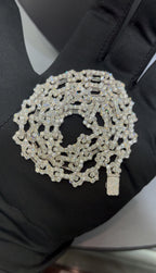 8MM INFINITY LINK LAB GROWN DIAMOND TENNIS CHAIN