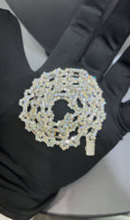 8MM INFINITY LINK LAB GROWN DIAMOND TENNIS CHAIN