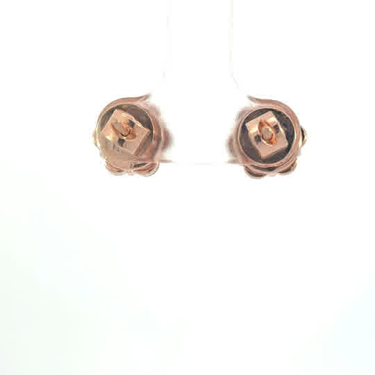 2 CARAT TOTAL FLOWER EARRINGS