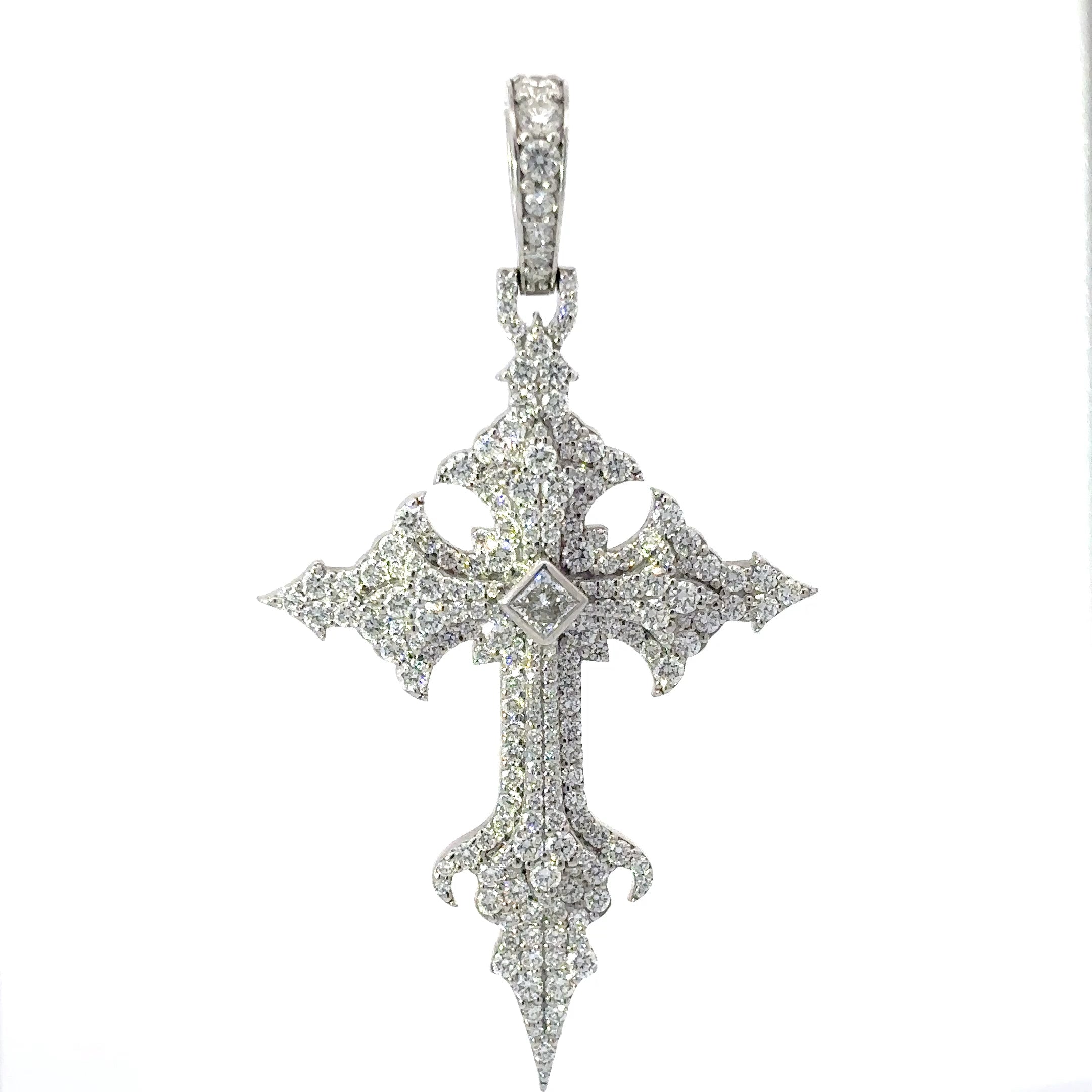 LAB GROWN DIAMOND CROSS