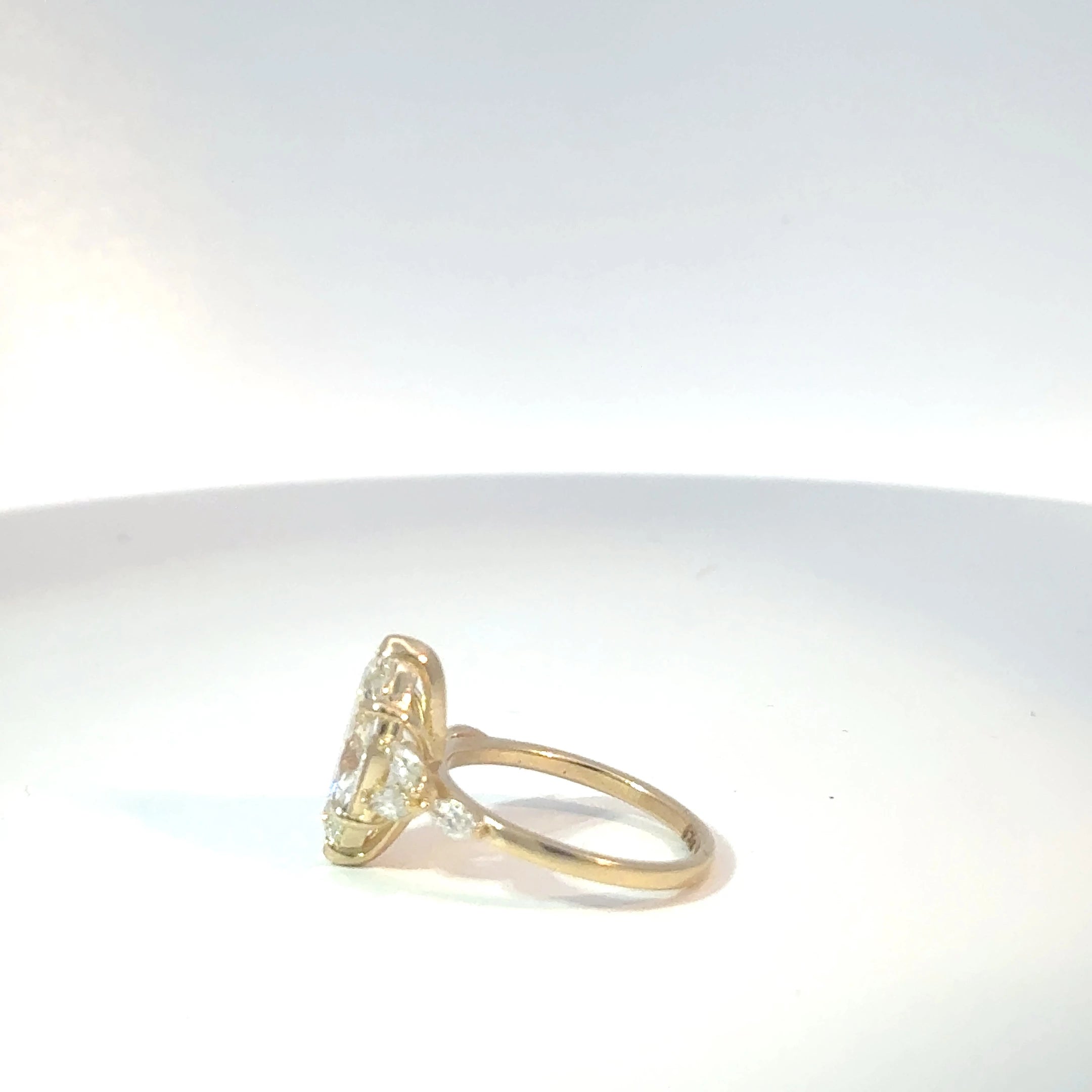 3 Carat Center Marquis Engagement Ring (THE RING I MADE FOR MY BROTHER)