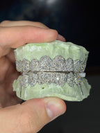 10 on 10 GALAXY SET CVD LAB GROWN DIAMOND IN SILVER