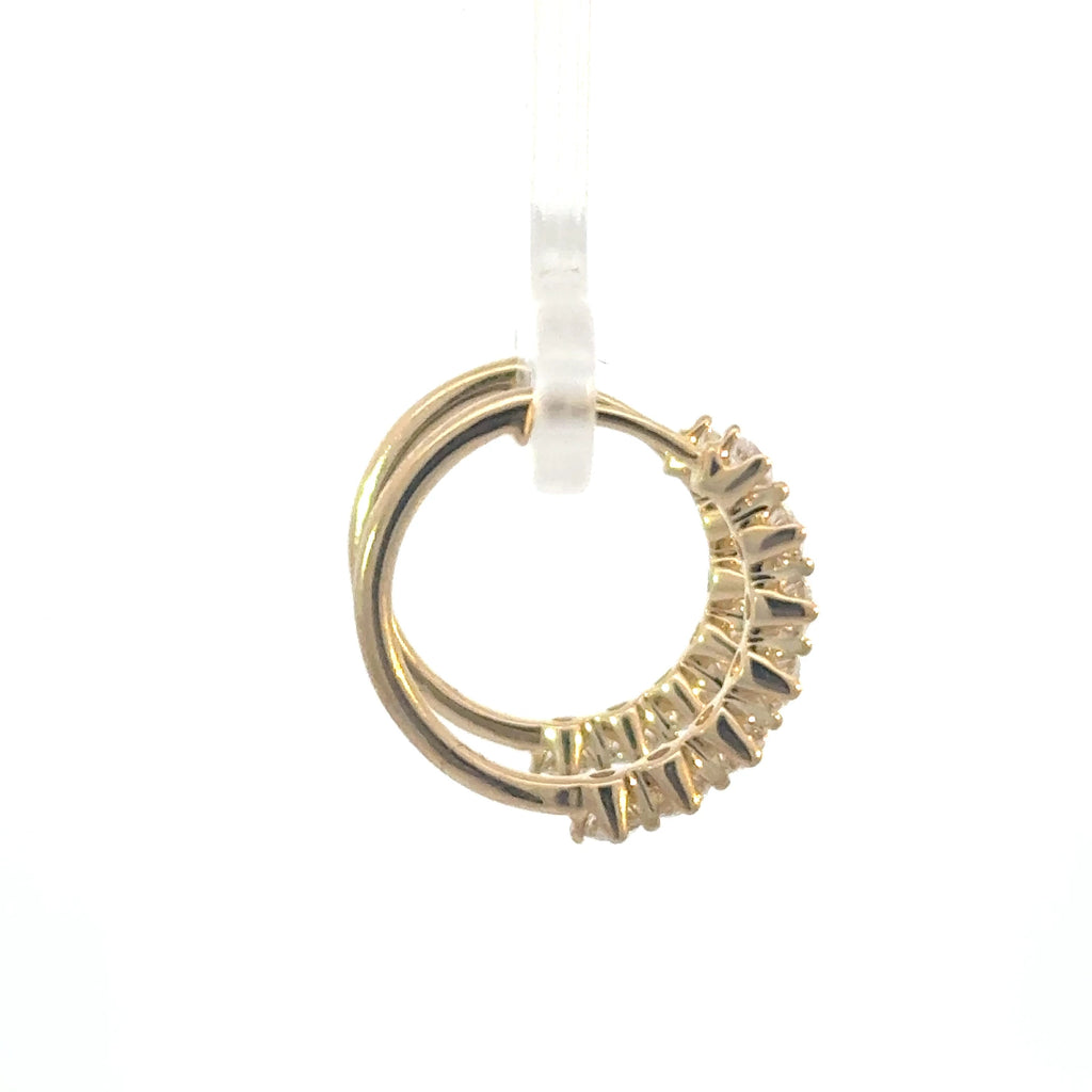 LAB GROWN DIAMOND HOOPS