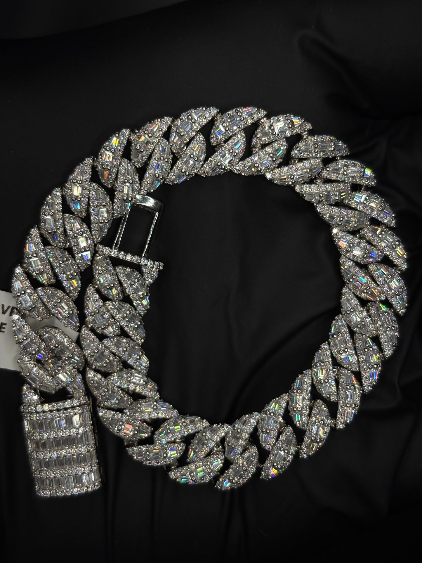 Emerald Cut Cuban Link Bracelets