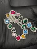 Multi Shape/Gemstone Bracelet