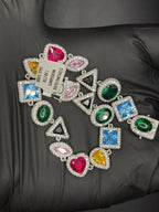 Multi Shape/Gemstone Bracelet