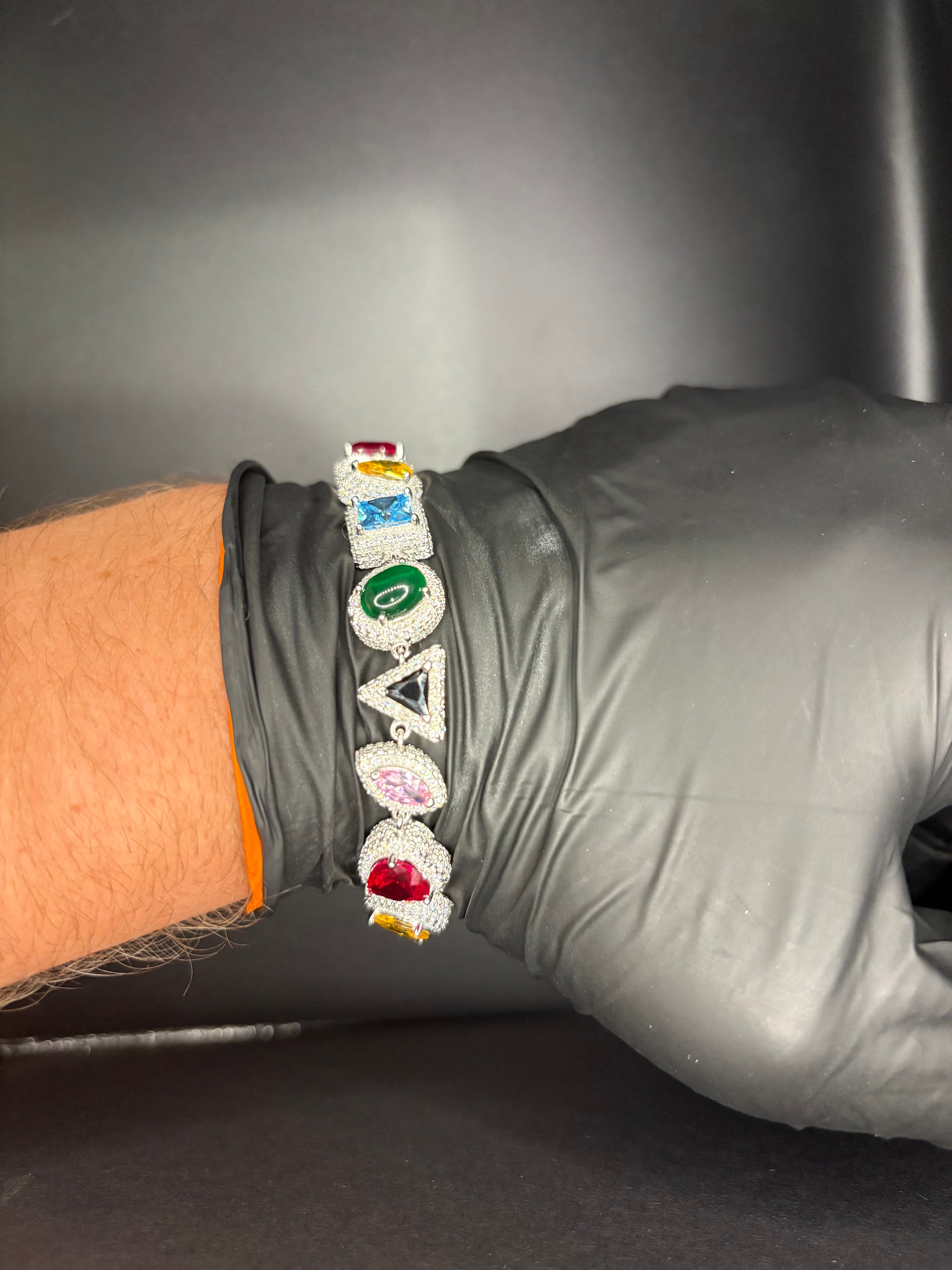 Multi Shape/Gemstone Bracelet