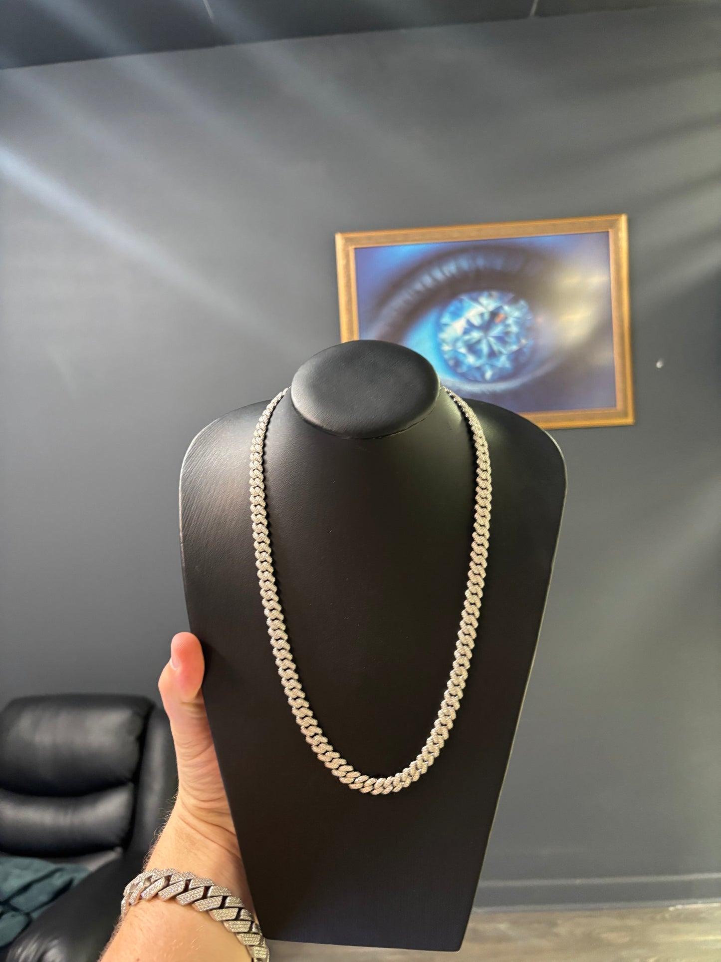 8mm Cuban Link Chain