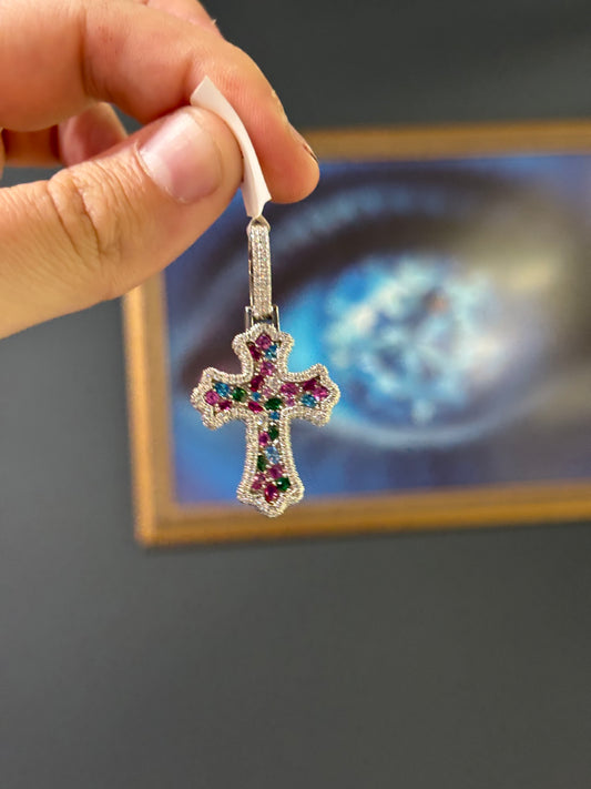 Stained Window Cross