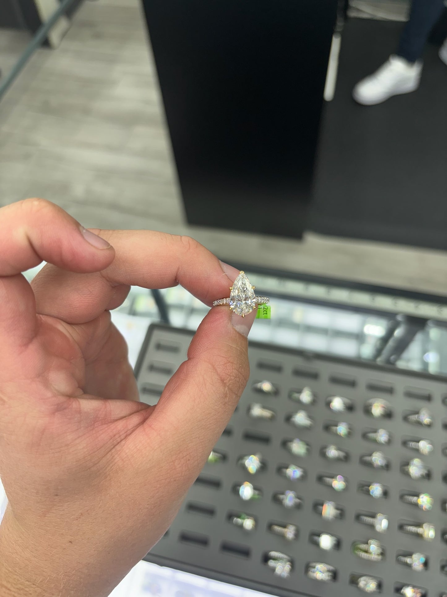 4.50 Carat Lab Grown Diamond Ring