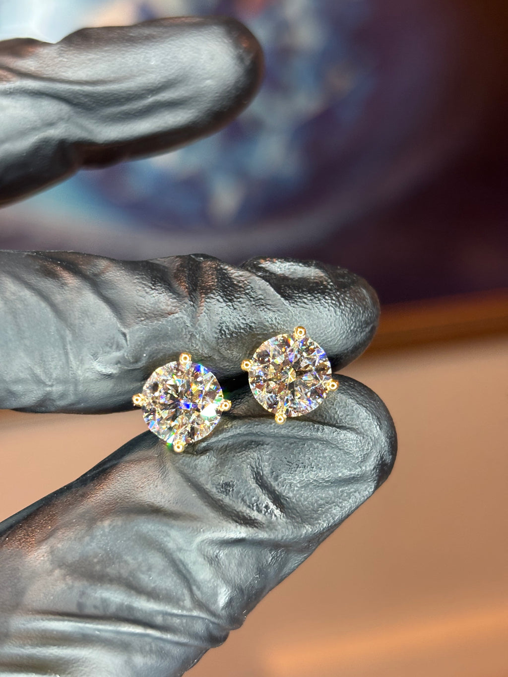 5 CARAT TOTAL WEIGHT EARRINGS