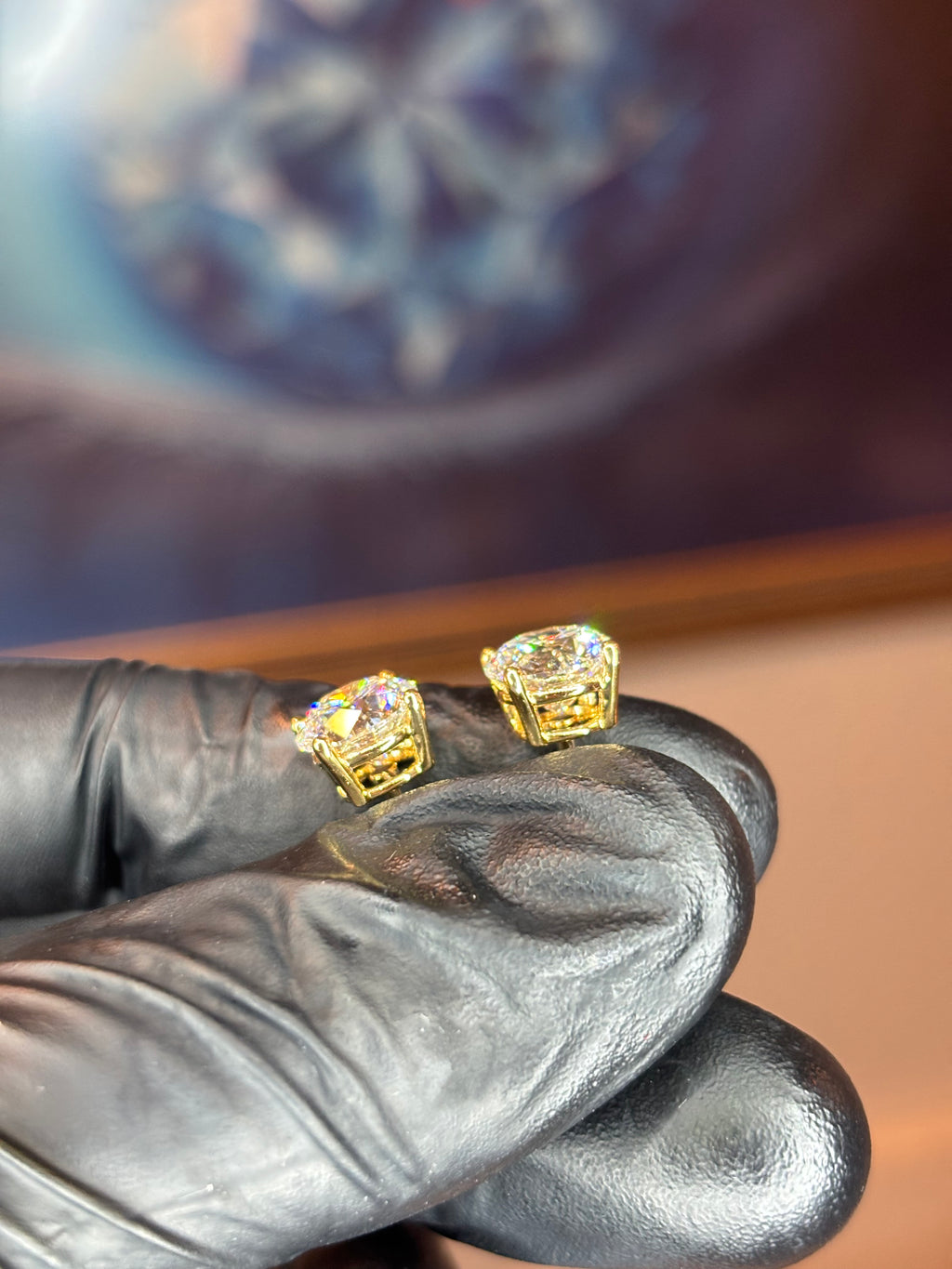 5 CARAT TOTAL WEIGHT EARRINGS