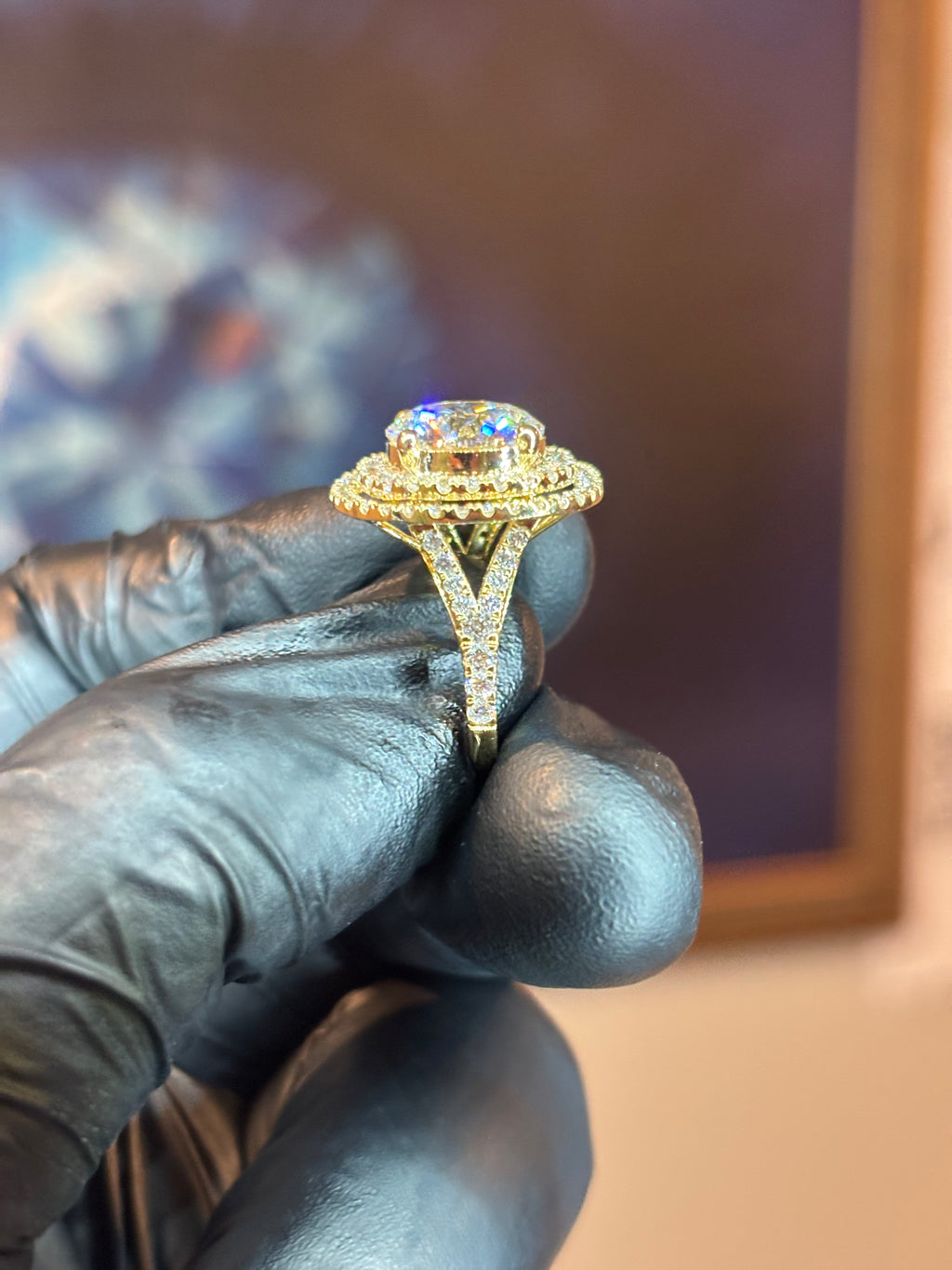 4 CARAT CENTER ENGAGEMENT RING