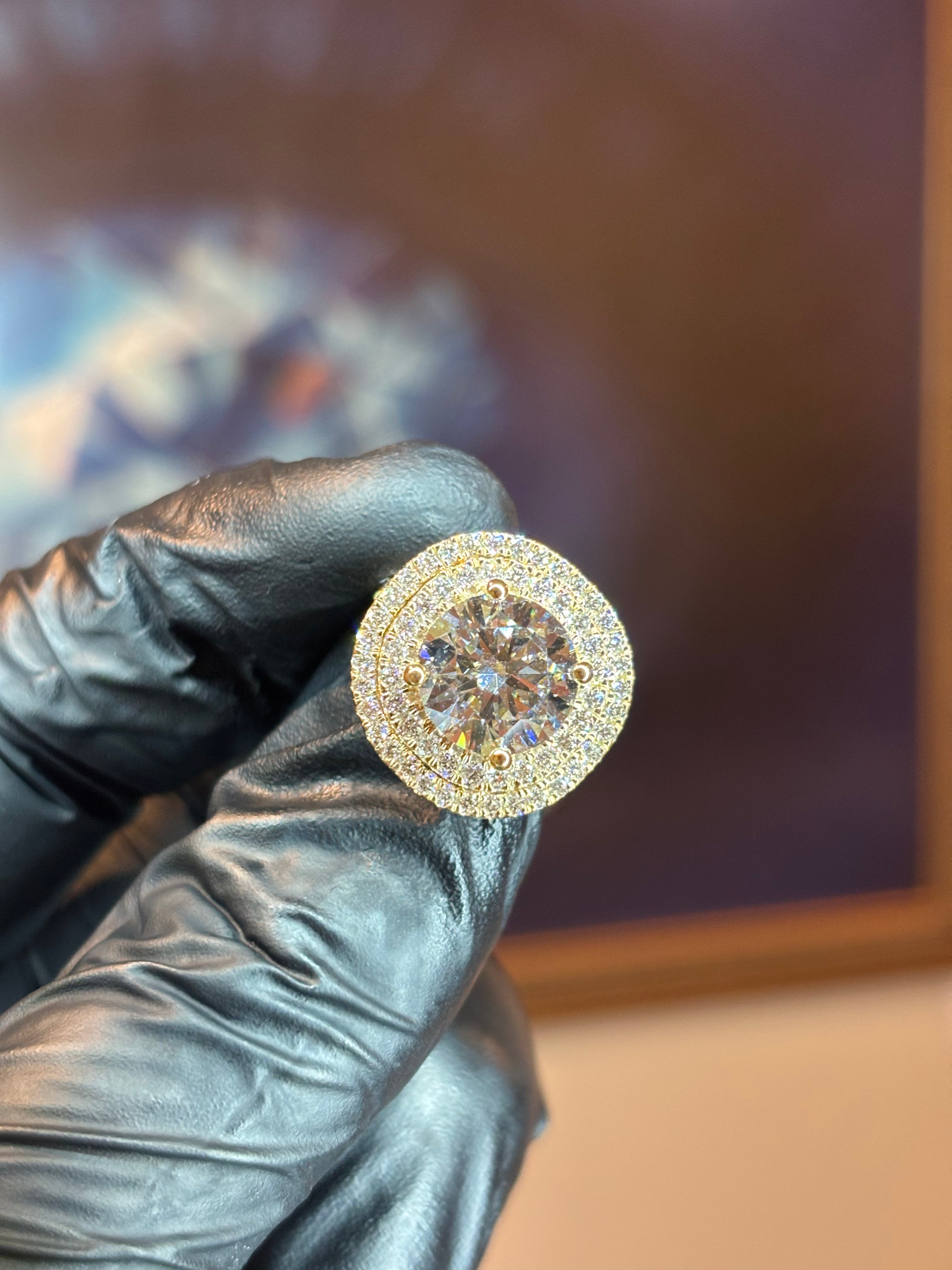 4 CARAT CENTER ENGAGEMENT RING