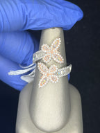 2 Tone Butterfly Ring