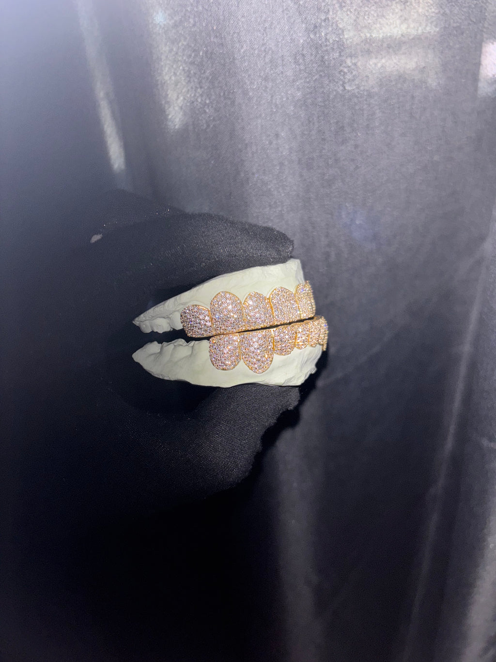 10K GOLD LAB GROWN DIAMOND GRILLZ