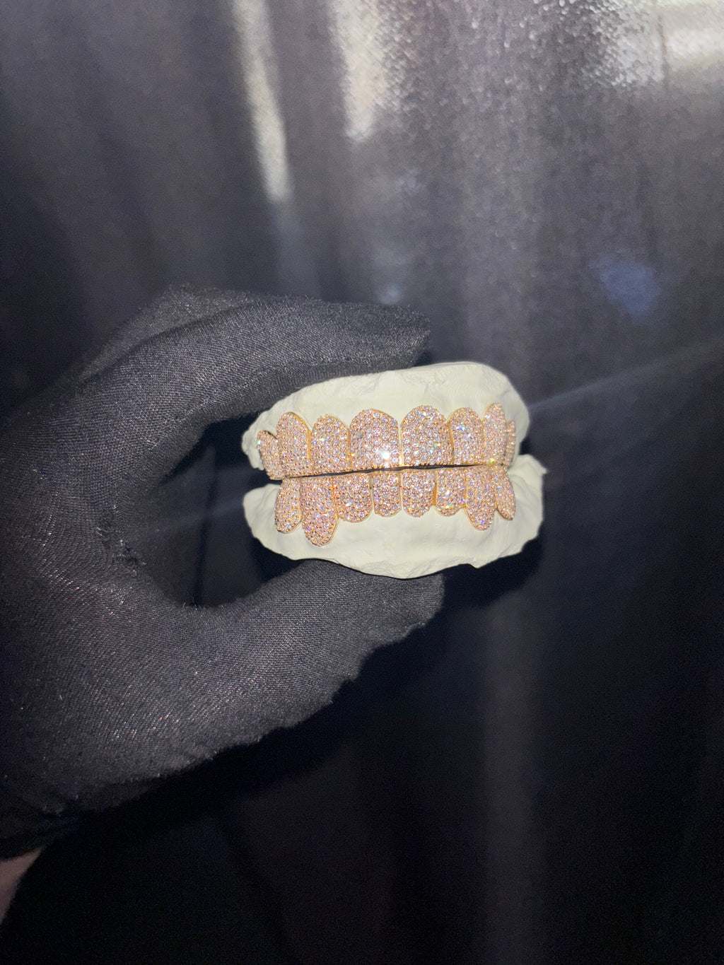 10K GOLD LAB GROWN DIAMOND GRILLZ