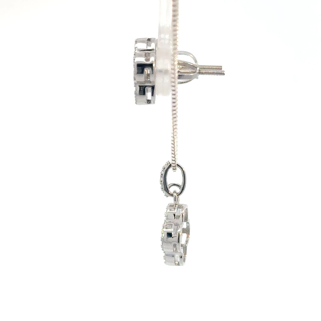 Motif Earring and Pendent Set