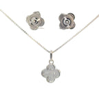 Motif Earring and Pendent Set