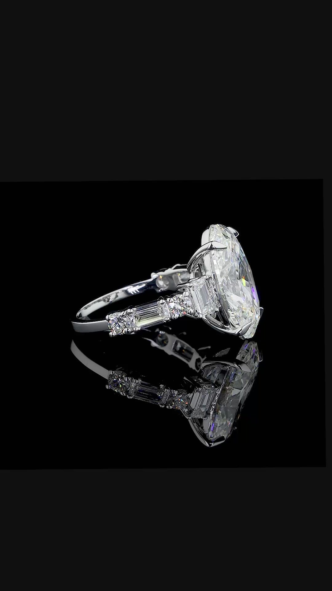 7.5 Carat Oval 9 Carat Total