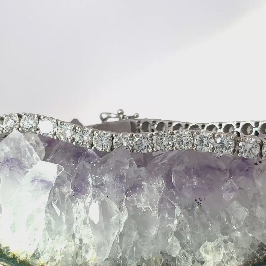 40 POINTER LAB GROWN DIAMOND TENNIS BRACELET