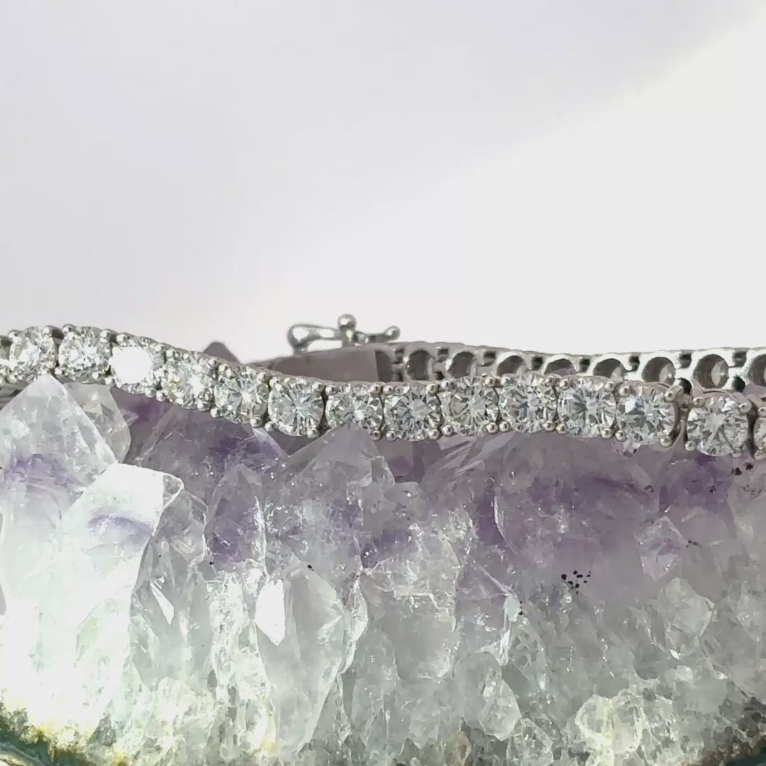 40 POINTER LAB GROWN DIAMOND TENNIS BRACELET