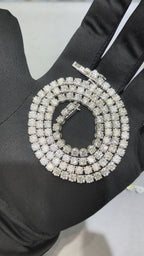 40  POINTER LAB GROWN DIAMOND TENNIS CHAIN