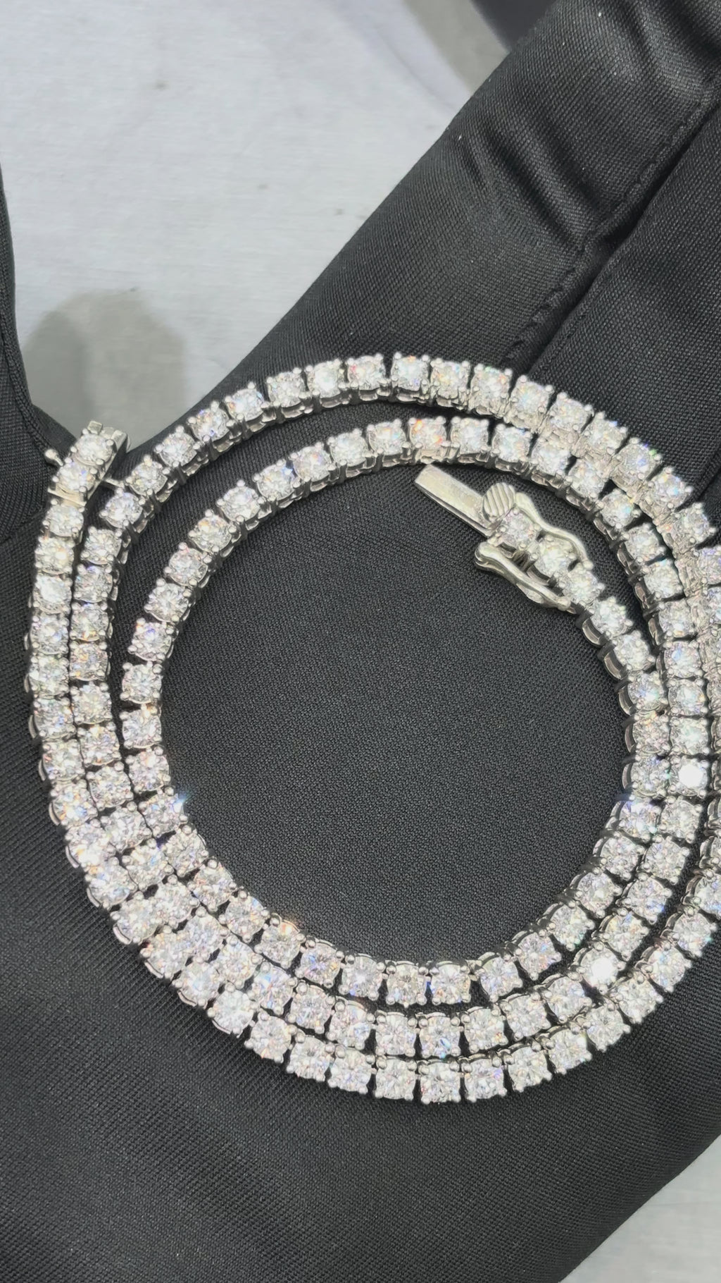 20 POINTER LAB GROWN DIAMOND TENNIS CHAIN *SUPER DEAL*
