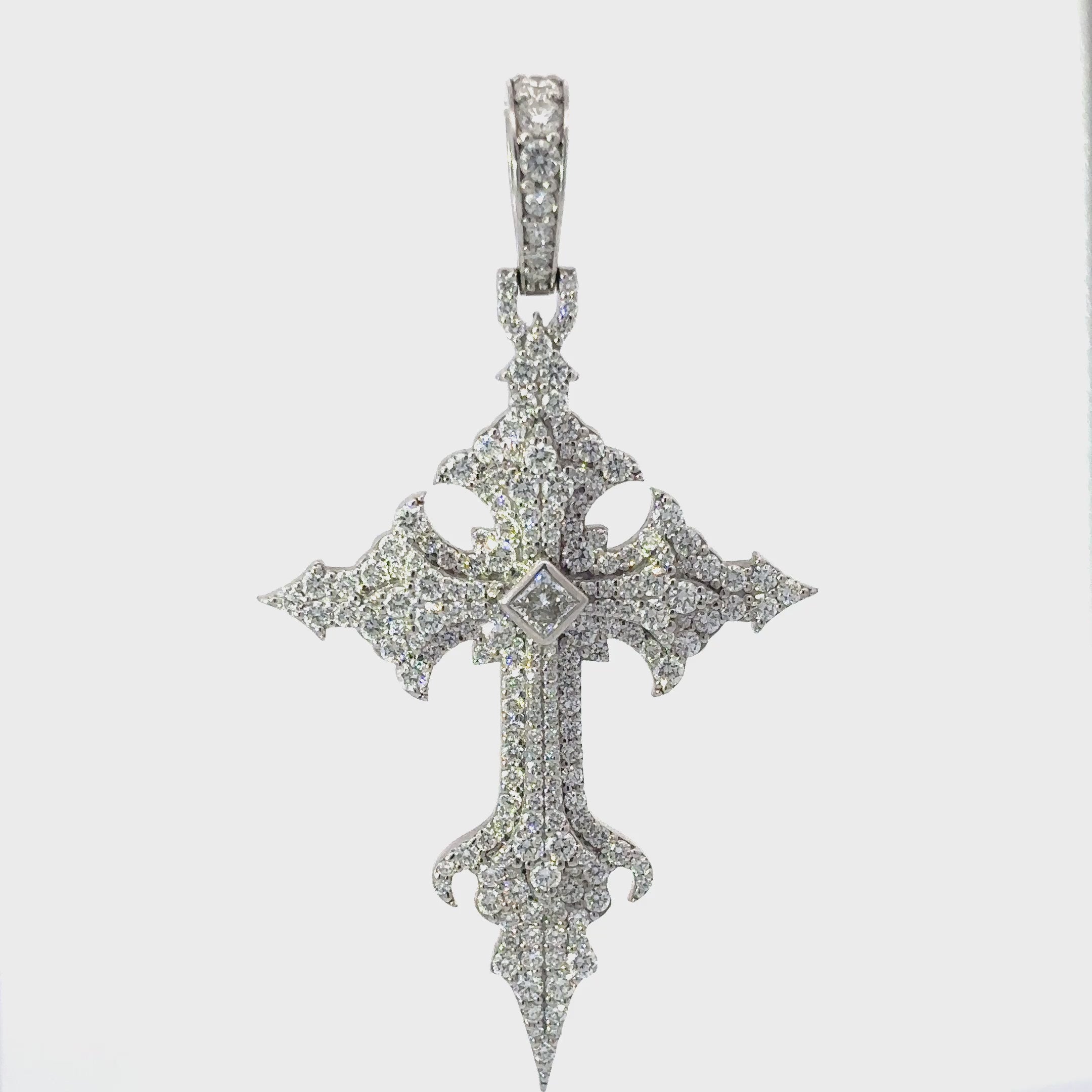 LAB GROWN DIAMOND CROSS