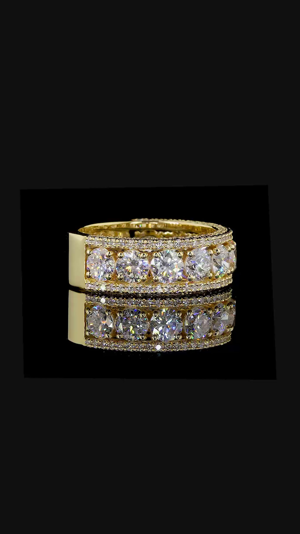 5 CARAT MENS RING