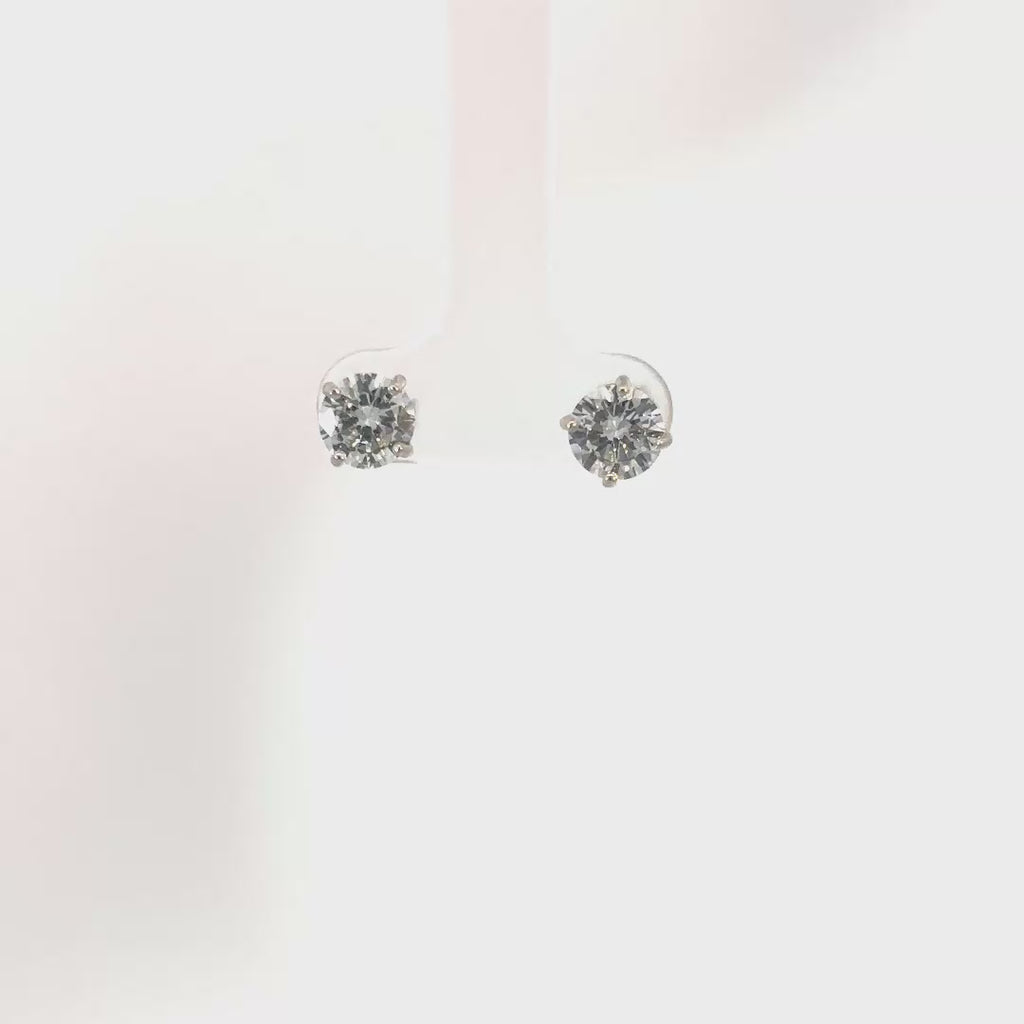 1.5 CARAT TOTAL WEIGHT EARRINGS