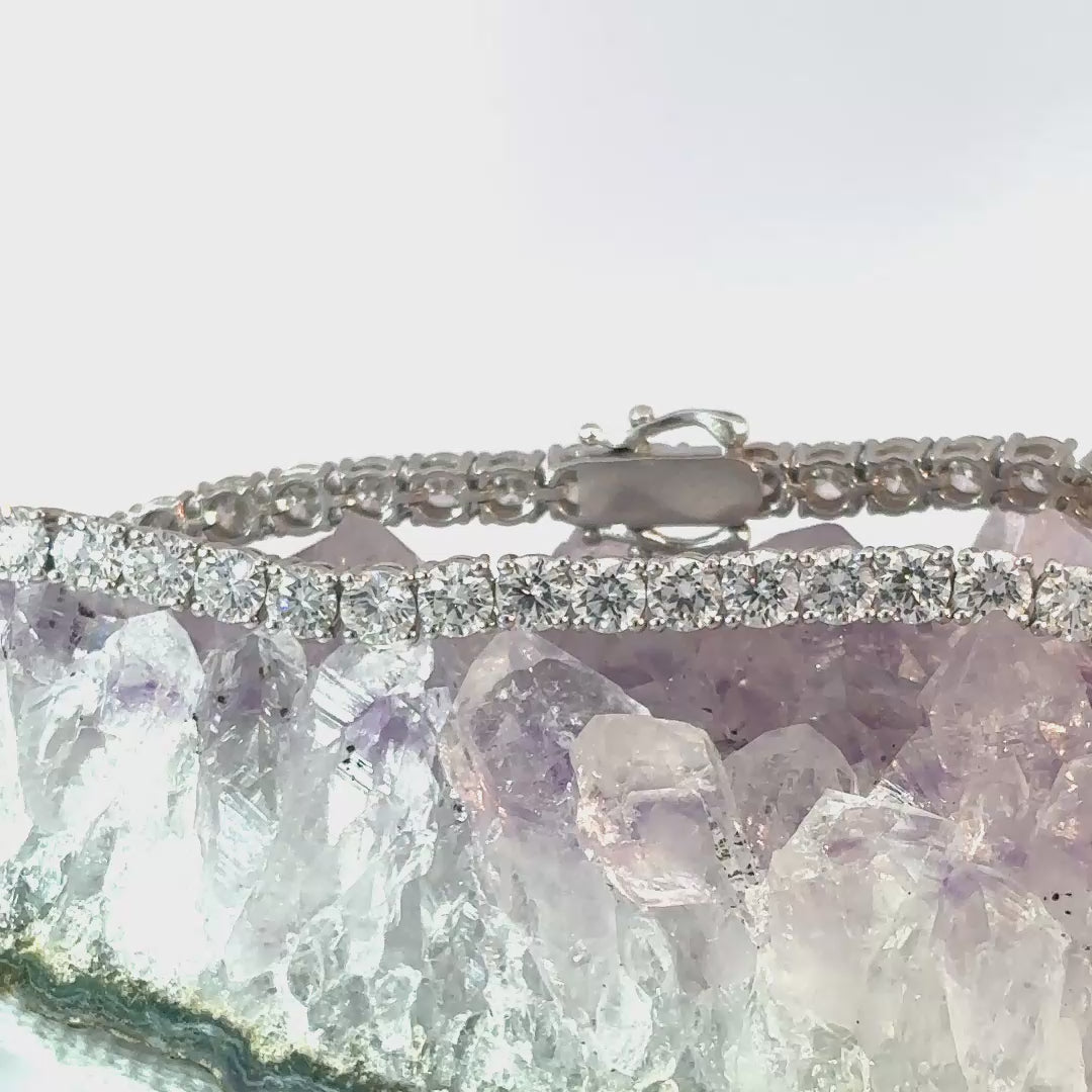 30 POINTER LAB GROWN DIAMOND TENNIS BRACELET