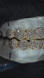 10K GOLD LAB GROWN DIAMOND GRILLZ