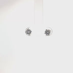 1.00 CARAT TOTAL WEIGHT LAB GROWN DIAMOND EARRINGS