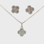 Motif Earring and Pendent Set