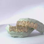 FLORAL GOLD GRILL