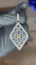 9 BALL POOL PENDENT