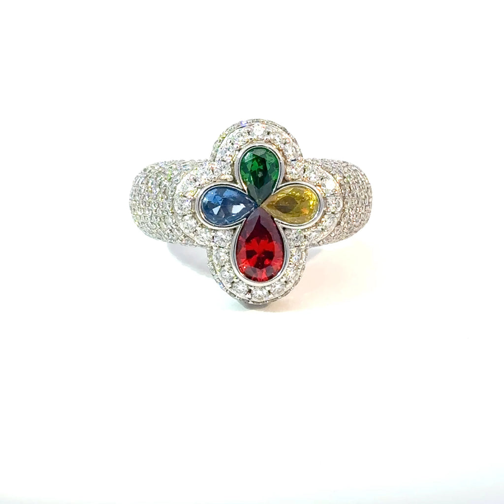 Rainbow Cross Ring