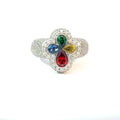 Rainbow Cross Ring