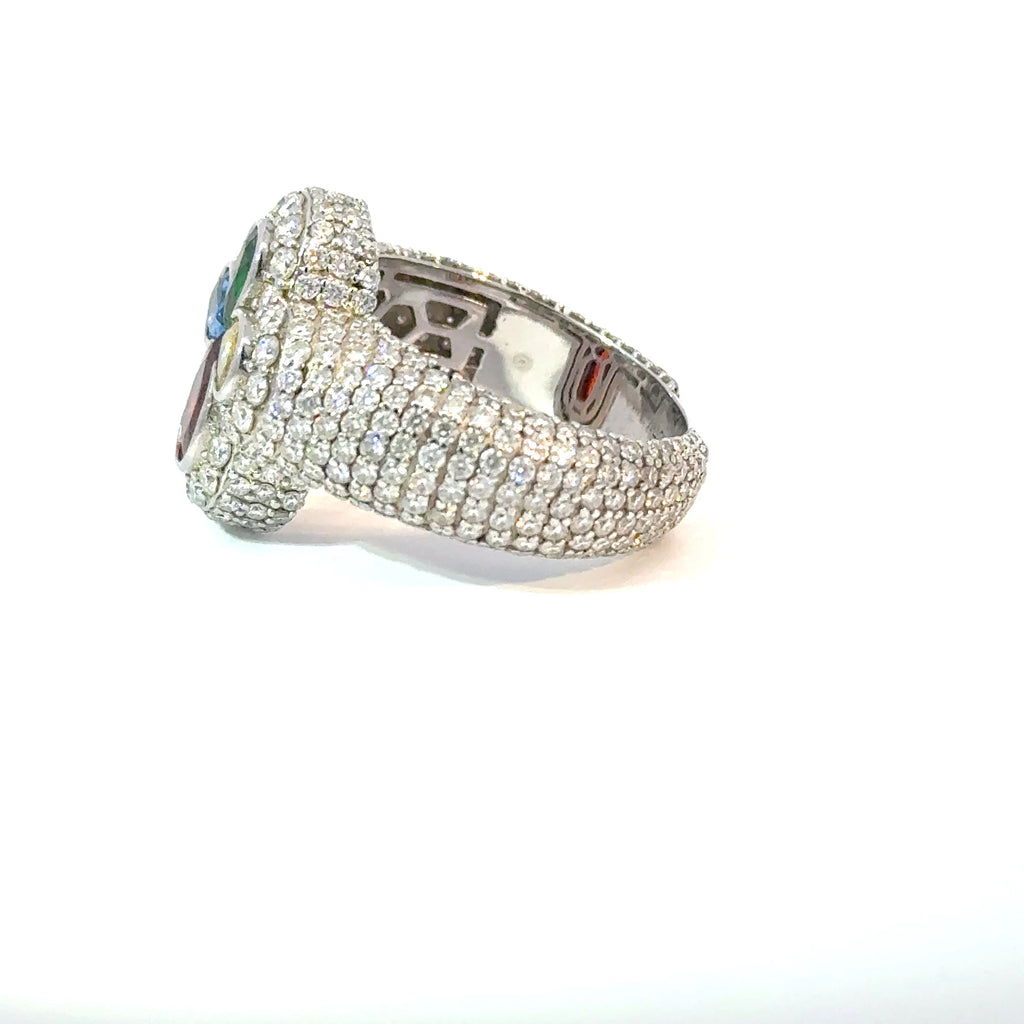 Rainbow Cross Ring